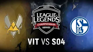 VIT vs. S04 - Semifinals Game 3 | EU LCS Summer Playoffs | Team Vitality vs. FC Schalke 04 (2018)