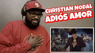 Christian Nodal - Adiós Amor | REACTION