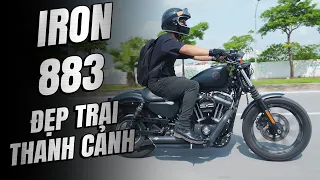 Harley-Davidson Iron 883: dành cho "dân chơi" hiền lành | Đường 2 Chiều.