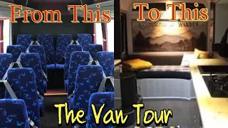 Van Life UK, Mercedes 814 Van Tour Bus To Camper Conversion
