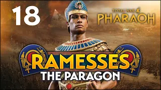 THE GREAT SIEGE OF THE PYRAMIDS! Total War: Pharaoh - Ramesses Campaign #18