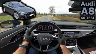 2022 Audi A8 60 TFSI quattro (facelift) | POV test drive