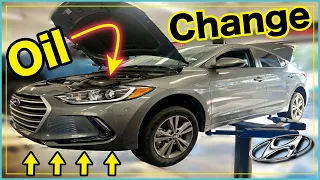 How To | Oil Change | 2016-2020 | Hyundai Elantra | DIY |