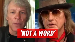 Bon Jovi and Sambora Aren’t Speaking to Each Other