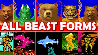 Altered Beast All Transformations Arcade - Juuouki Japanese Version Famicon Beast King Chronicle