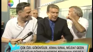 Kemal Sunal Müjdat Gezen Ugur Dündar Bir Arada Sinif Okulda Röportaj Sohbet Özel Görüntüler-