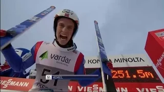 Ski jump:Anders  Fannemel breaks world record again