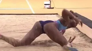 Хадди Санья побила Мировой рекорд по прыжкам в длину
