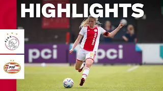 Halfway there! 🖐 | Highlights Ajax Vrouwen - PSV Vrouwen | Eredivisie Cup