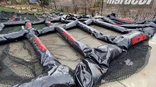 Inflatable Batting Cage Testing and Throwback 2018 Quatro Hitting