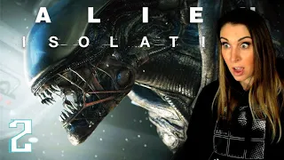 I Found The Alien! - Alien Isolation With Heart Monitor - Pt2 - Blind Playthrough