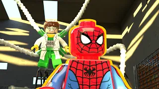 Lego Spiderman vs Doctor Octopus