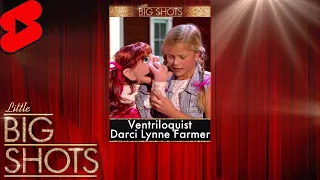 12yr Old Ventriloquist Darci Lynne Farmer | Little Big Shots #shorts