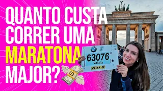 QUANTO CUSTA CORRER uma maratona MAJOR ?? (cálculos detalhados)