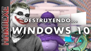 DESTRUYENDO... Windows 10 con VIRUS MASIVOS 💥