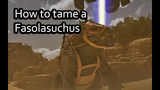 ARK SCORCHED EARTH | How to tame a Fasolasuchus