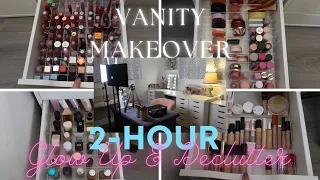 Makeup Vanity & Room Makeover - Makeup & Brush Declutter, Vanity Tour, Vanity Collections Alex 5