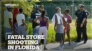 Three people killed in "racially motivated" shooting at store in Florida