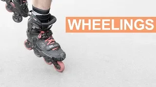 HOW TO SKATE ON 1 WHEEL