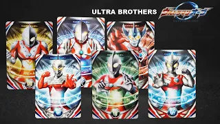 ORB Ring : Ultraman + Zoffy + Seven + Jack + Ace + Taro (Ultra Brothers) Ultra Replica Orb Ring