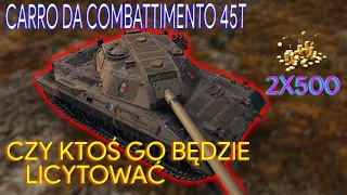 CARRO DA COMBATTIMENTO 45 T SŁABY MAGAZYNEK NIE WARTY LICYTOWANIA .WOT,JANEK CZOŁGISTA