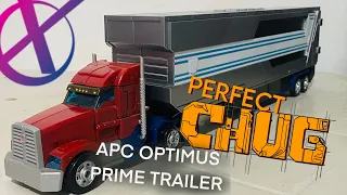 PERFECT CHUG- APC Transformers Prime Optimus Trailer (Attack Boxcar) Upgrade Kit Review & Comparison