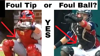 Crazy baseball rules - Wait...what? Foul tip AND Foul ball?