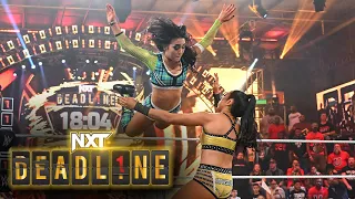 Roxanne Perez battles to become the Iron Survivor: NXT Deadline (WWE Network Exclusive)