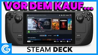 VALVE STEAM DECK & was ihr VOR DEM KAUF wissen solltet...!