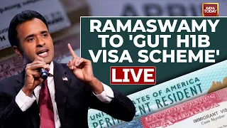 Vivek Ramaswamy Speech LIVE: Ramaswamy Vows To End H-1B Visa | Indian Origin Running For US Prez