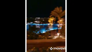 Отель Desert Rose Resort 5* -Египет Хургада. Вечерний вид из номера. Отдых.