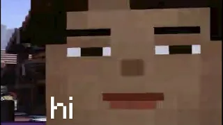 Minecraft Story Mode but out of context