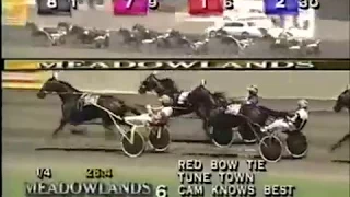 1999 Meadowlands RED BOW TIE US Pacing Championship Luc Ouellette