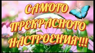 Пожелания от всей души! Самое красивое пожелание прекрасного настроения! МУЗЫКАЛЬНАЯ ВИДЕО ОТКРЫТКА!