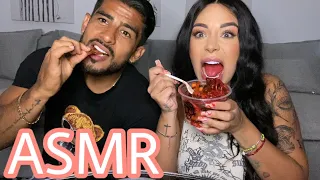 ASMR en español con MI MEJOR AMIGO ft MIGUEL PONCE | ASMR COMIENDO DULCES