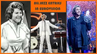 All jazz entries in the Eurovision Song Contest (1956-2022)