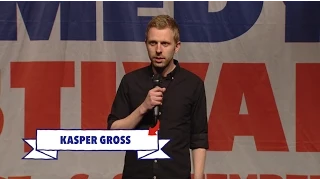 Kasper Gross til Zulu Comedy Festival 2015, Previewshow på Bremen Teatret