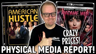 American HUSTLE On 4K And Madame WEB! | The Physical MEDIA Report #202