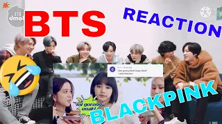 BTS Reaction About Video:"BLACKPINK ONCE SAID... [KPOP BLACKPINK]"