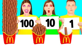 100 Camadas Alimentares Desafio #3 por BaRaDa Challenge