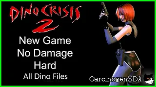 Dino Crisis 2 (PS1) - No Damage (Hard, All Dino Files)
