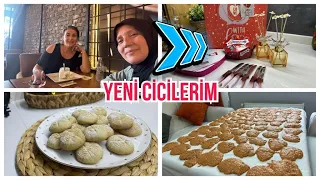 İNDİRİMDEN ALDIM ❌TAKİPÇİMLE TANIŞIN ❌3 MALZEMELİ EN KOLAY KURABİYE 🍪 ANNE KIZ GÜNÜ YAPTIK ♥️