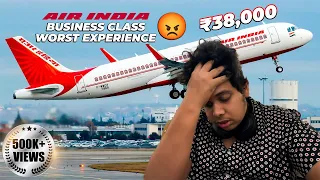 Worst Flight Experience 😩 | Air India Business Class - Irfan's View