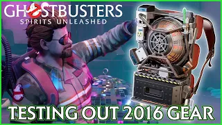 Testing out Ghostbusters 2016 gear | Ghostbusters: Spirits Unleashed