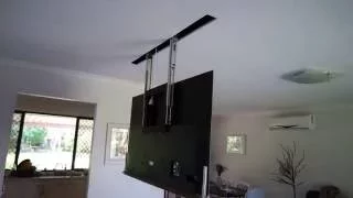 How to hide your TV in the ceiling