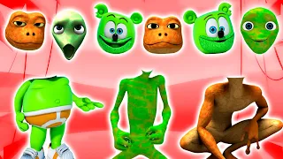 Wrong Heads DAME TU COSITA and PATILA Alien Green El Chombo Dance CHALLENGE Yeşil Uzaylı