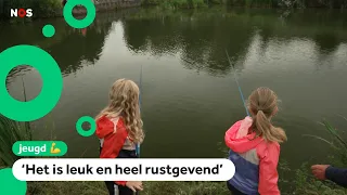 Steeds meer meisjes gaan vissen