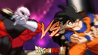 Goku VS Jiren | REMAKE | Sprite Animation
