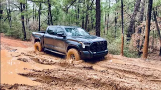 Taking a Brand New TRD Pro Toyota Tundra Off-Road for the First Time | Bastrop, Texas