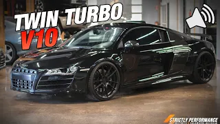 Twin Turbo V10 Audi R8 | Dyno Rips